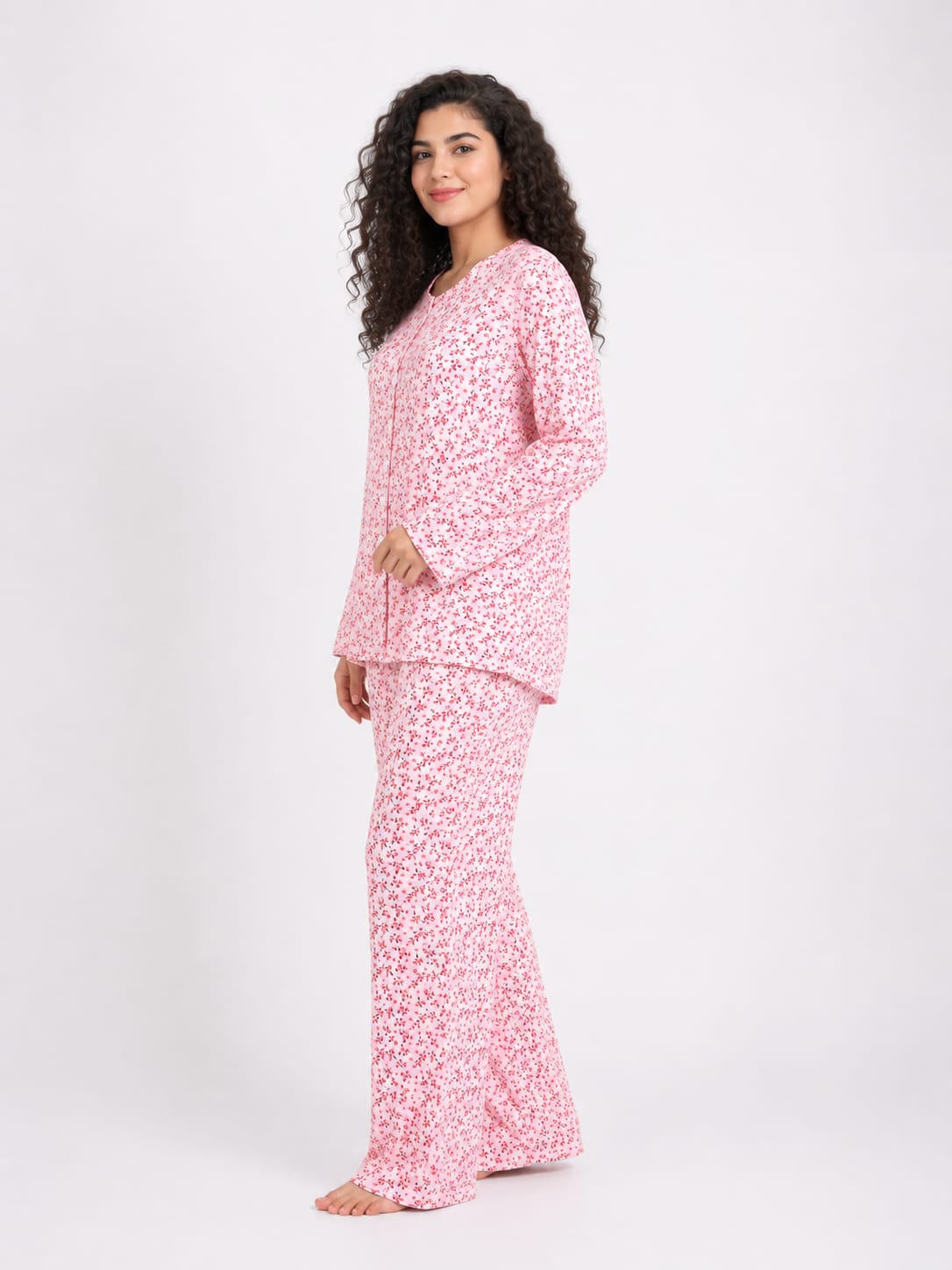 Floral Two-Piece Pajama Set