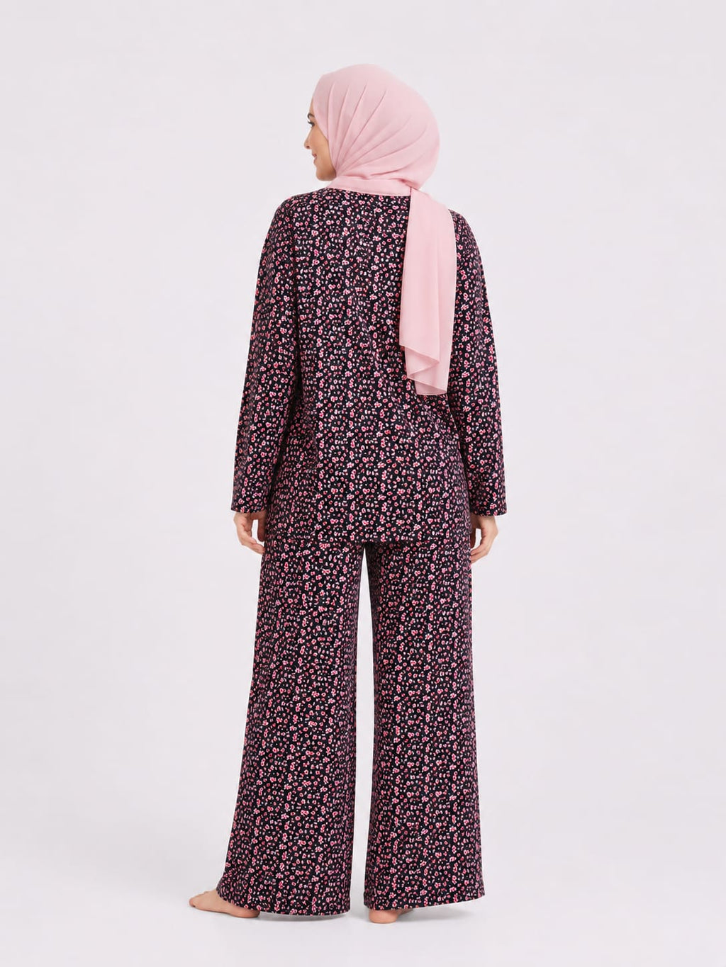 Floral Two-Piece Pajama Set
