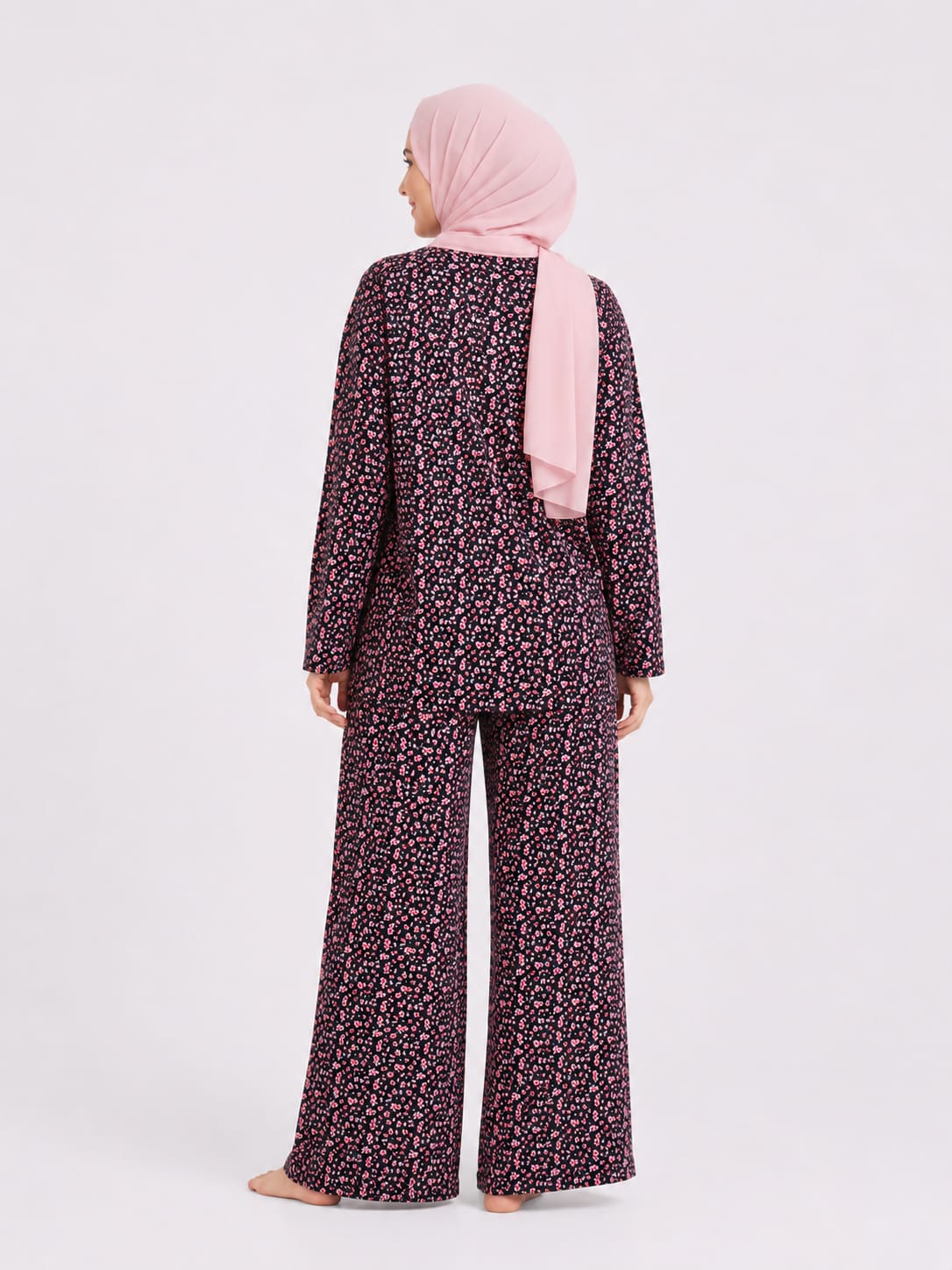 Floral Two-Piece Pajama Set