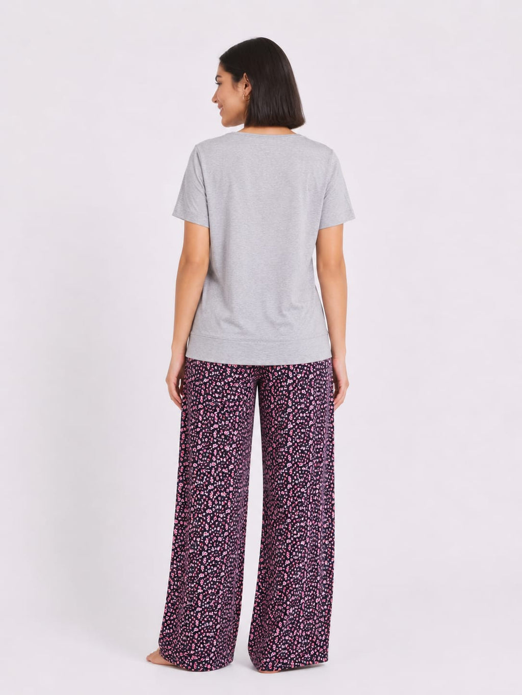 Two-Piece Floral Pajama Set