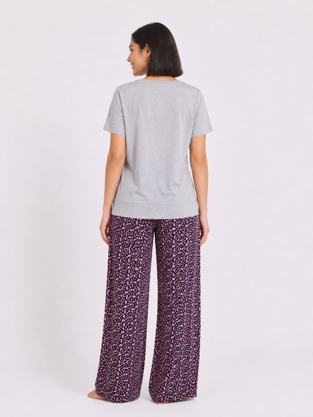 Two-Piece Floral Pajama Set