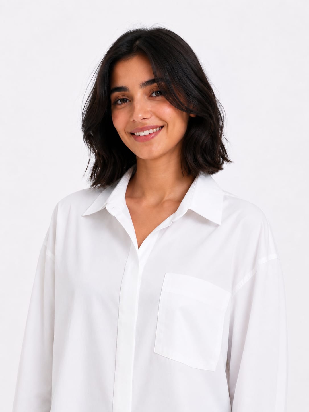 Long-Sleeve Button-Up Shirt