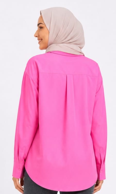 Long-Sleeve Button-Up Shirt