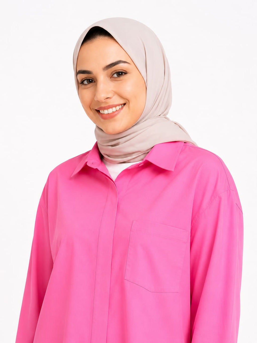 Long-Sleeve Button-Up Shirt