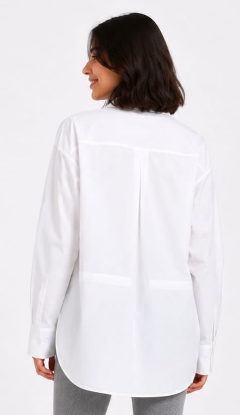 Long-Sleeve Button-Up Shirt