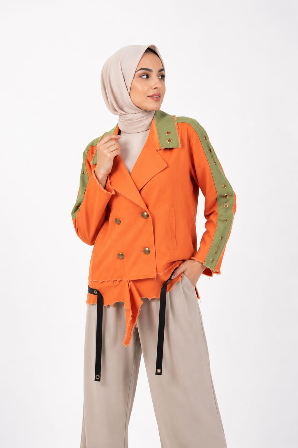 Double-Breasted Jacket