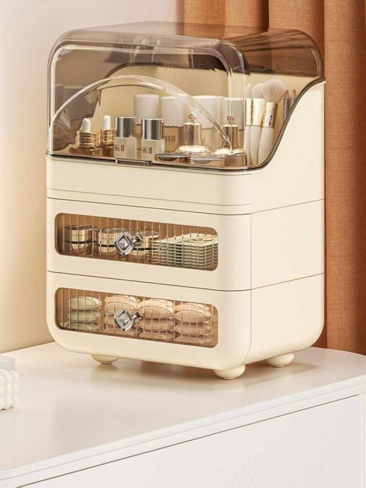 Jumbo Makeup Organizer with 2 Drawers