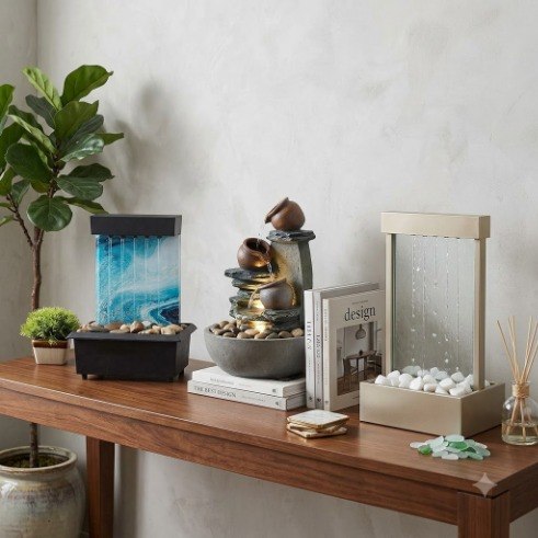 AURA FLOW Decorative Relaxation Water Fountain