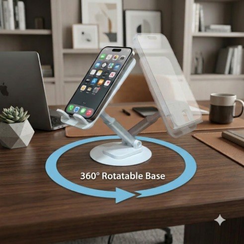 ErgoFlex Pro Adjustable Phone & Tablet Stand