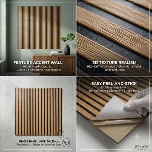 Waterproof Foam Wall Adhesive Sticker