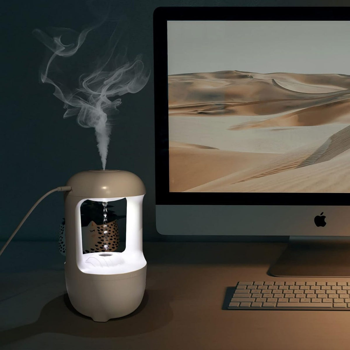 Anti-Gravity Floating Water Drop Humidifier