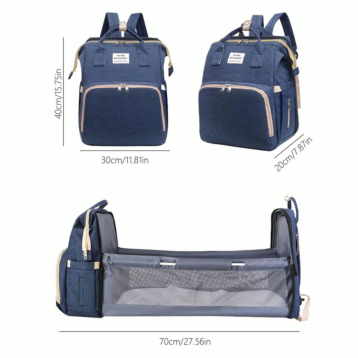 2-in-1 Baby Bed Diaper Bag