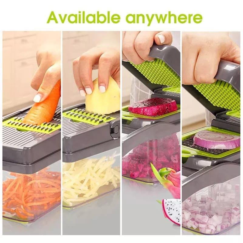 Multi-Blade Manual Vegetable Slicer & Grater