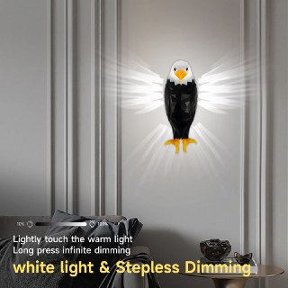 Eagle-Shaped Decorative Wall Lamp