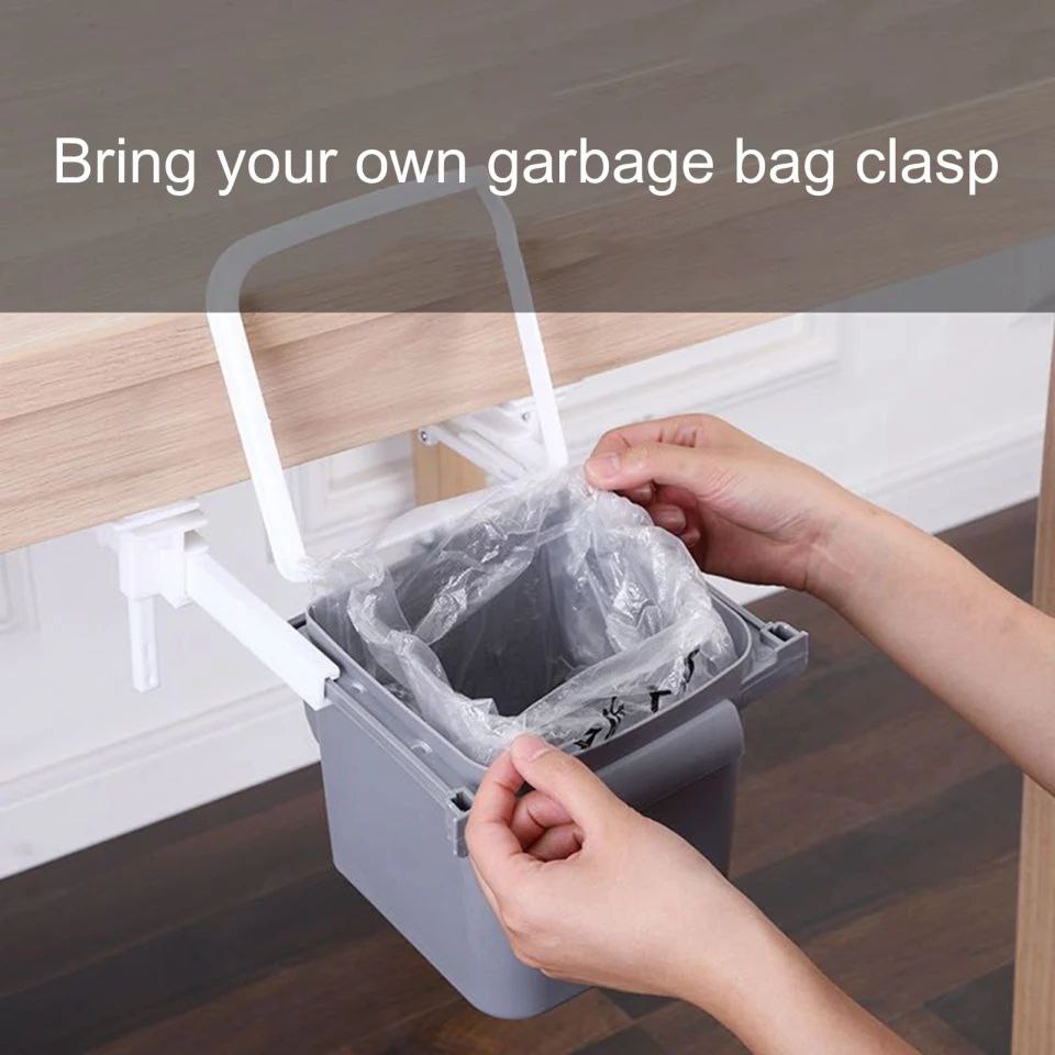Magic Hanging Under-Desk Storage Basket