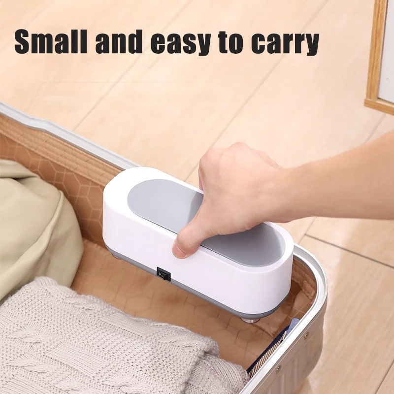 Battery-Powered Ultrasonic Cleaner for Jewelry & Accessories