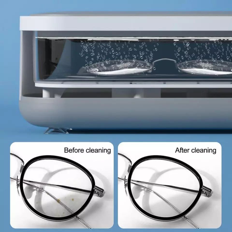 Battery-Powered Ultrasonic Cleaner for Jewelry & Accessories