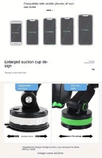 360° Adjustable Car Phone Holder