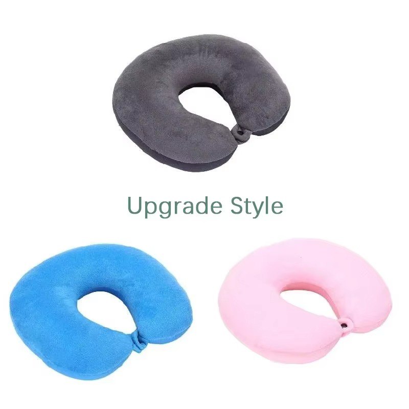 U-Shaped Travel Pillow with Microbeads
