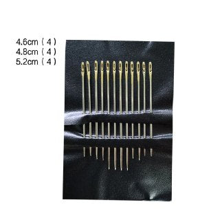 Easy-Threading Sewing Needle Set – 24 Pieces