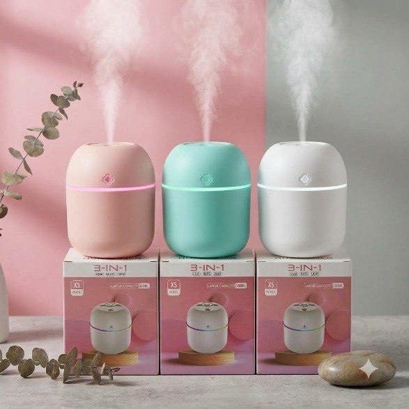 Mini Humidifier with LED Light