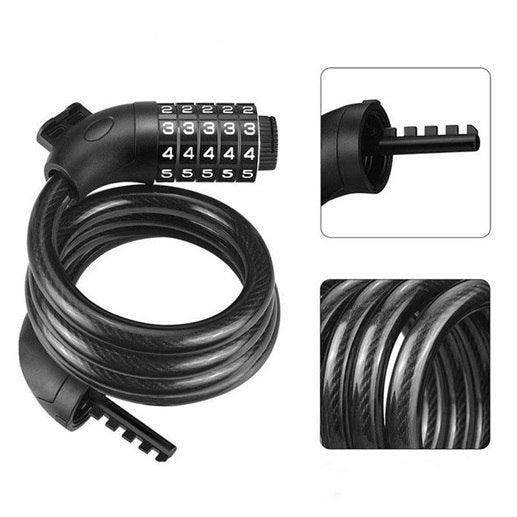 CodeLock Pro 5-Digit Combination Bike Lock