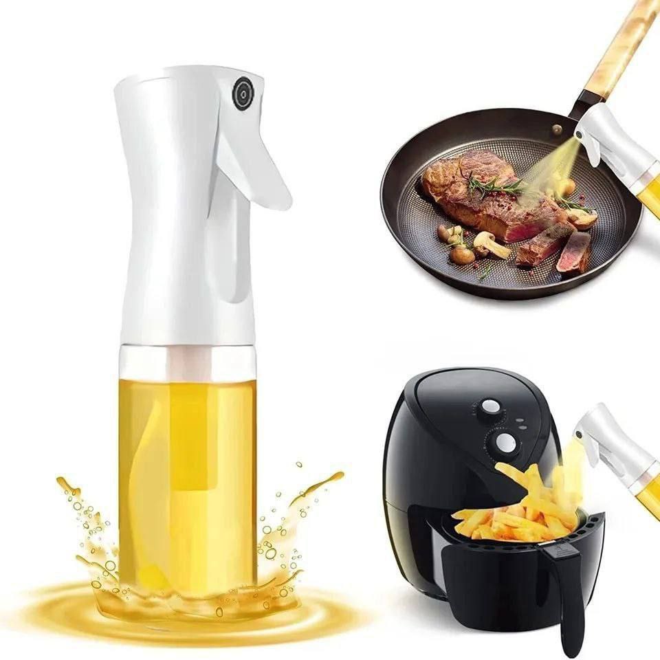 Jumbo Glass & Stainless Steel Spray Bottle – 210 ml
