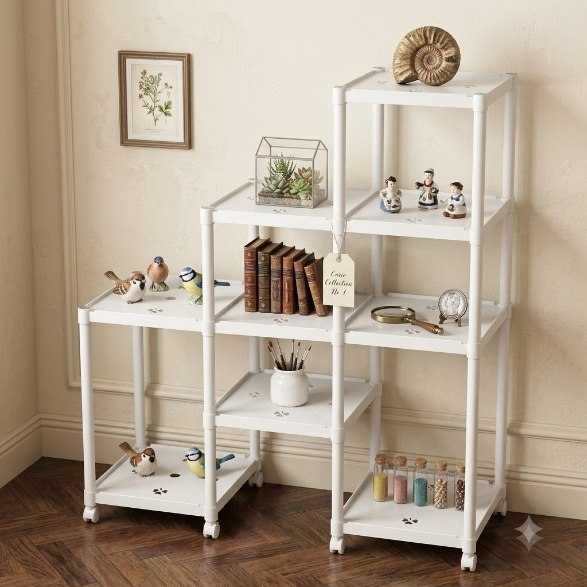 7-Tier Rolling Plant & Display Stand