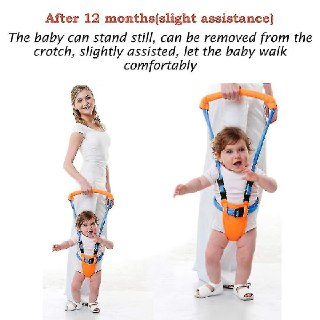 Moon Walker Baby Walking Trainer with Safety Harness