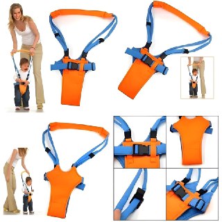 Moon Walker Baby Walking Trainer with Safety Harness