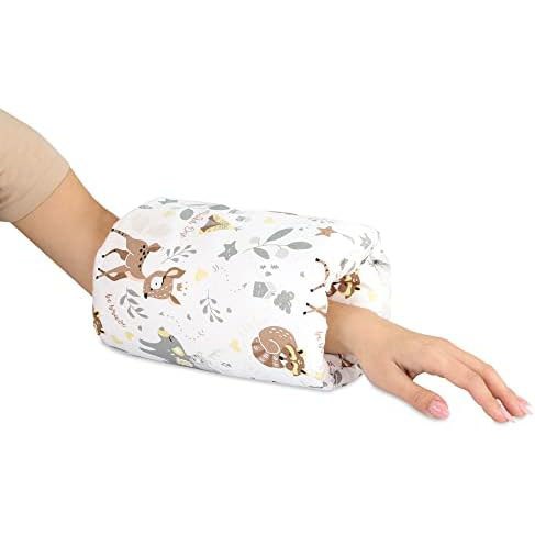 Compact Cotton Arm Pillow for Baby Feeding