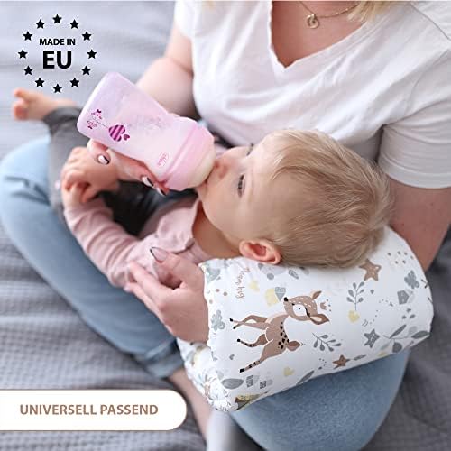 Compact Cotton Arm Pillow for Baby Feeding