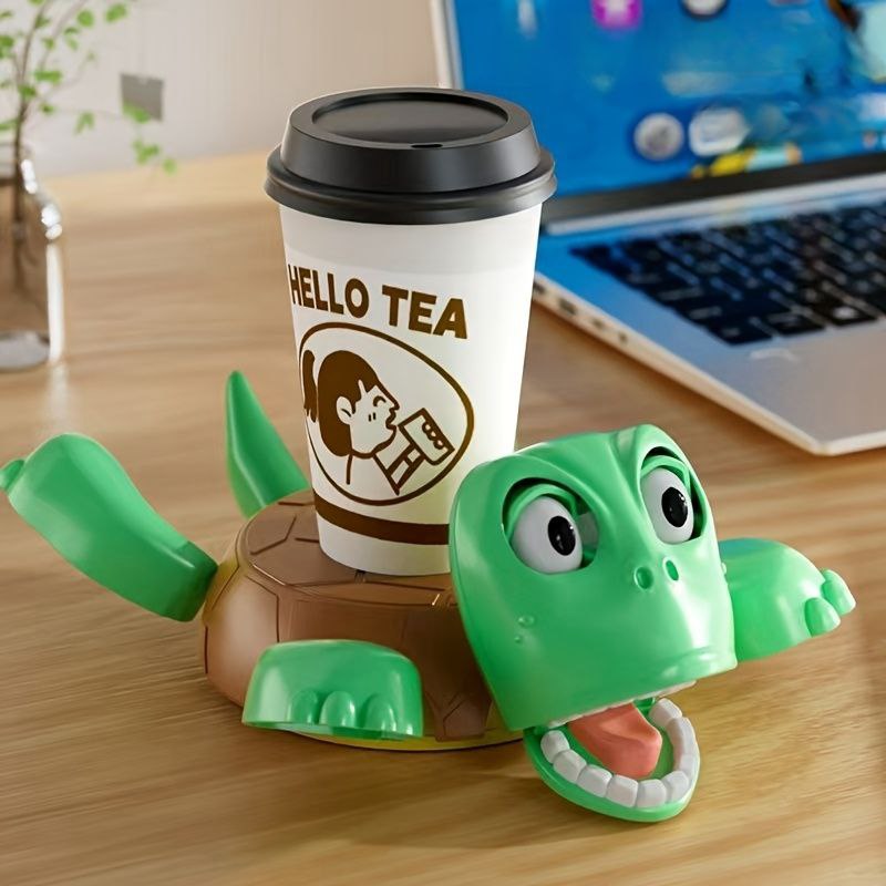Funny Green Turtle Cup Holder Coaster