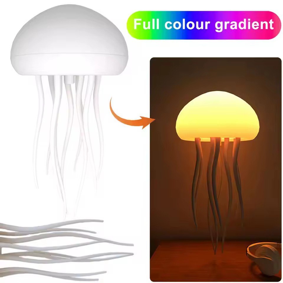 3D LED Jellyfish Decorative Light with Sound Activation