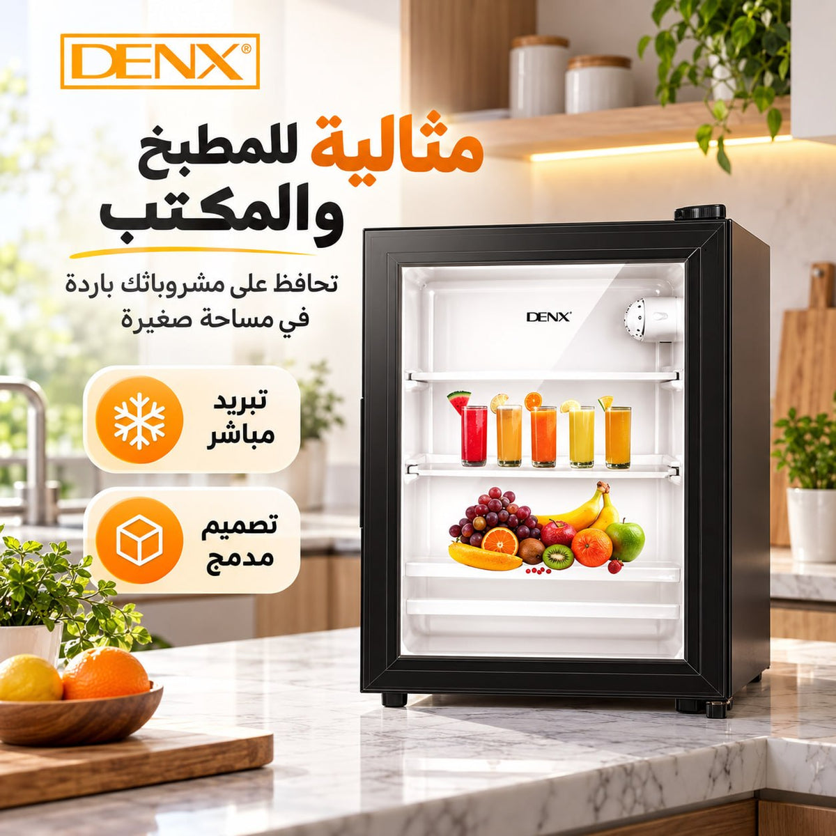 DENX DX4501 Mini Refrigerator – 29L