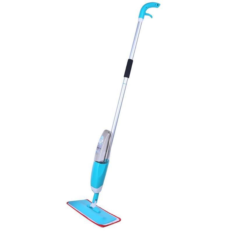 Spray Floor Mop with Long Handle & Replacement Pad