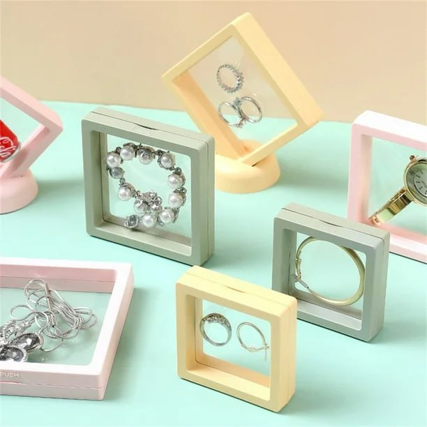 3D Floating Jewelry & Accessories Display Box