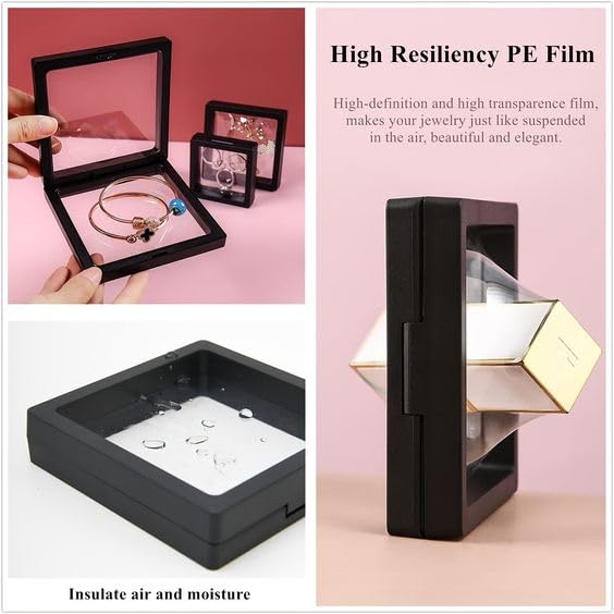 3D Floating Jewelry & Accessories Display Box