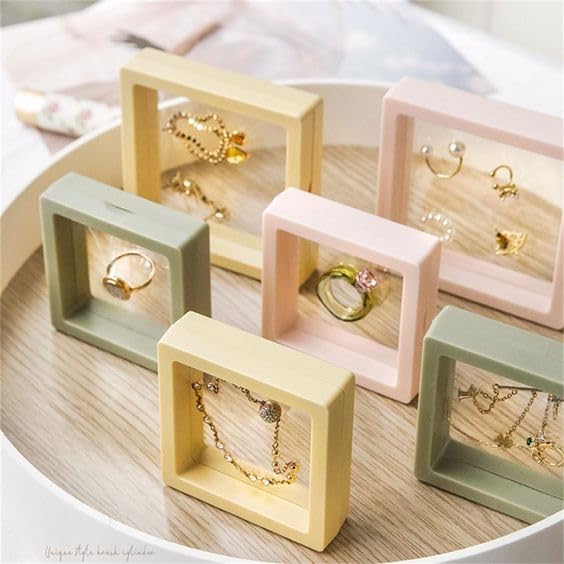 3D Floating Jewelry & Accessories Display Box