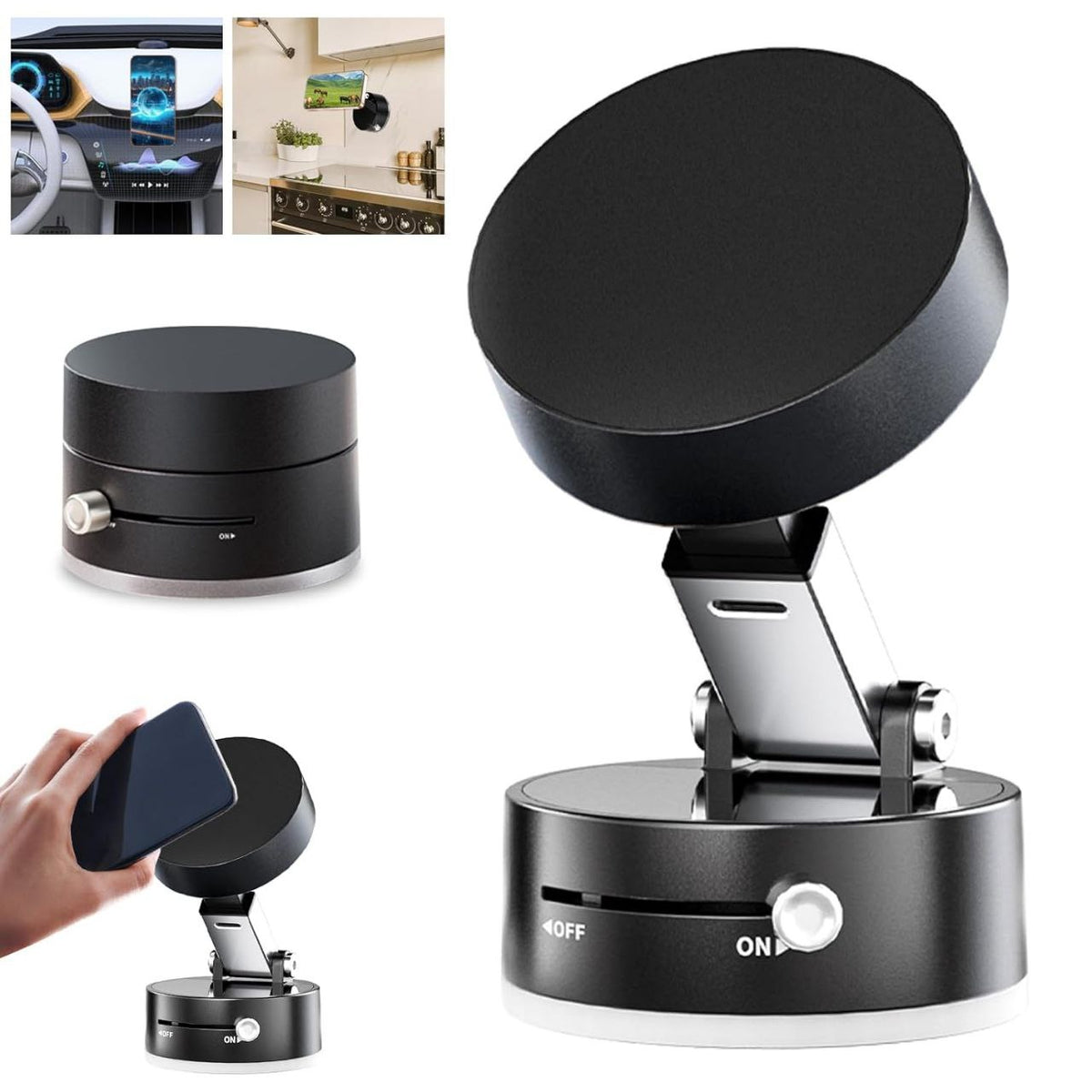 360° Magnetic Car Phone Holder