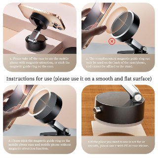 360° Magnetic Car Phone Holder