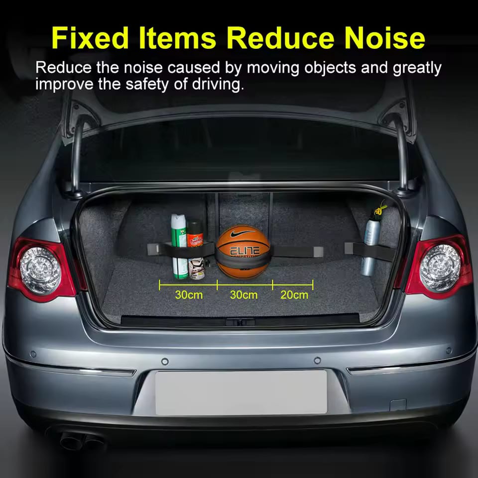 Car Trunk Organizer Elastic Strap