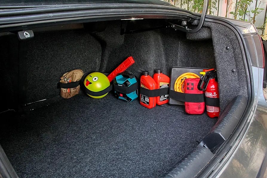 Car Trunk Organizer Elastic Strap