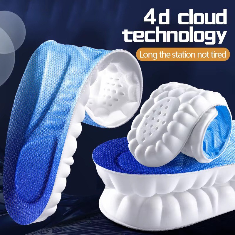 Cloud Step 4D Cloud Technology Shoe Insoles