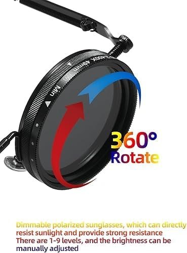 Adjustable ND Polarized Sunglasses – UV400