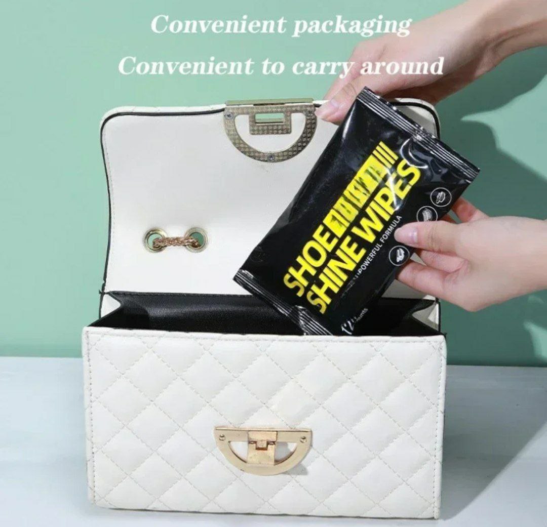 Shoe Cleaning Wipes – 30 Pieces