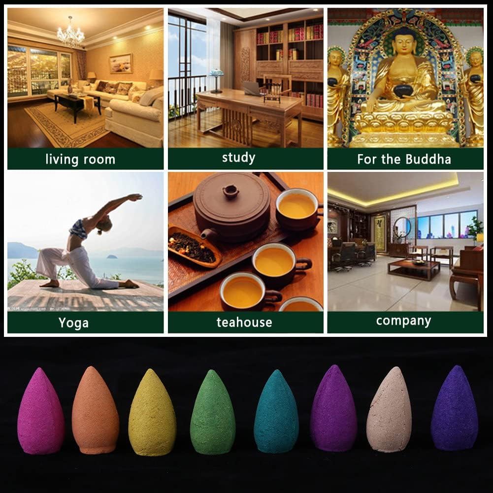 Natural Backflow Incense Cones