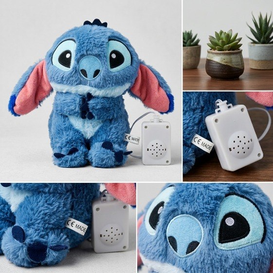 Breathable Stitch Plush Doll with Music & Light
