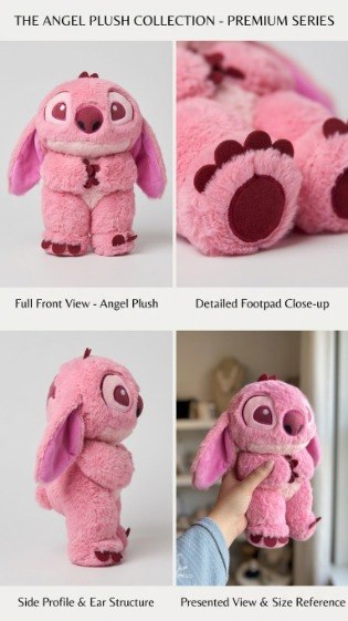 Breathable Stitch Plush Doll with Music & Light