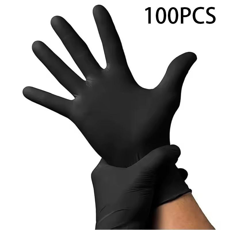 Black Disposable Gloves – 100 Pieces